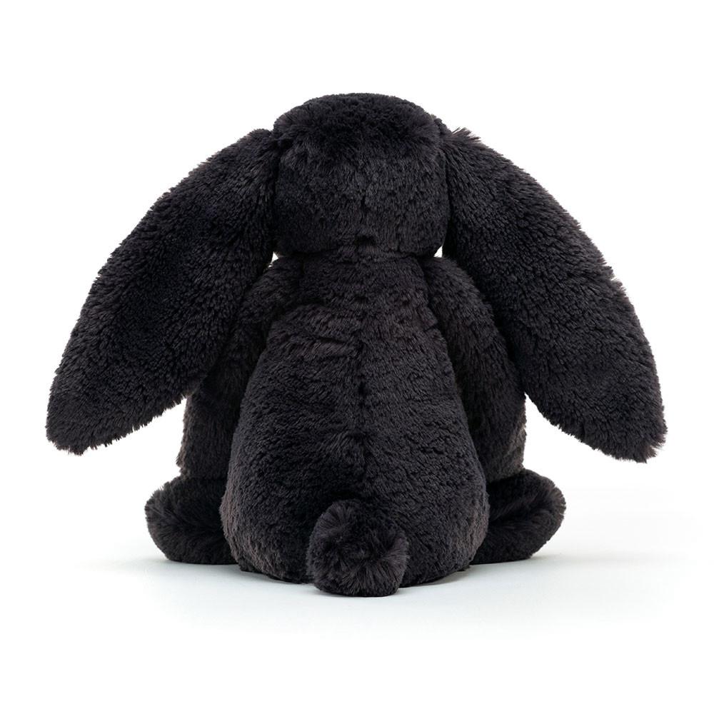 Pluszaki Jellycat Bashful Inky Króliczek,31cm x 12cm x 9cm Czarne | Polska  QWLA-72986