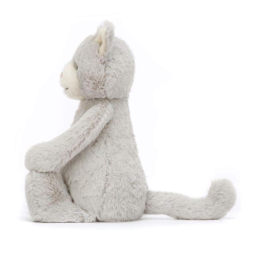 Pluszaki Jellycat Bashful Kitty,31cm x 12cm x 9cm Szare | Polska  UJWC-34958