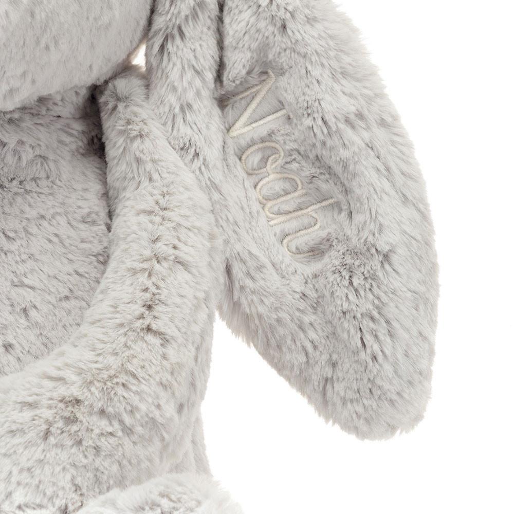Pluszaki Jellycat Bashful Króliczek Huge,31cm x 12cm x 9cm Szare | Polska  ROLJ-34287