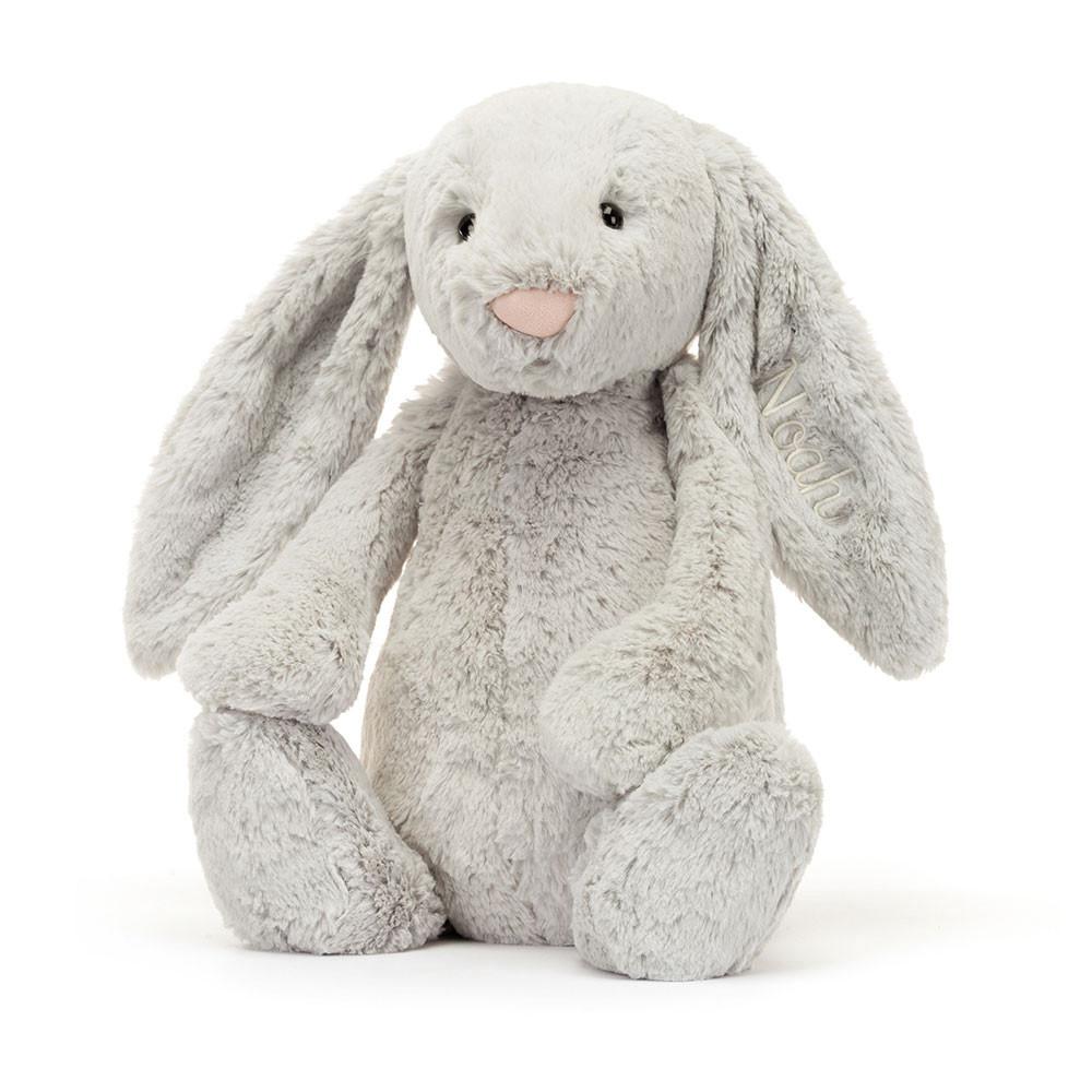 Pluszaki Jellycat Bashful Króliczek Huge,31cm x 12cm x 9cm Szare | Polska  ROLJ-34287
