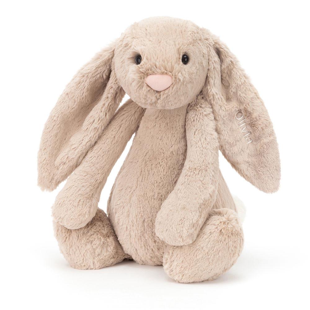 Pluszaki Jellycat Bashful Króliczek Huge,51cm x 21cm x 12cm Beżowe | Polska  KUMJ-61287