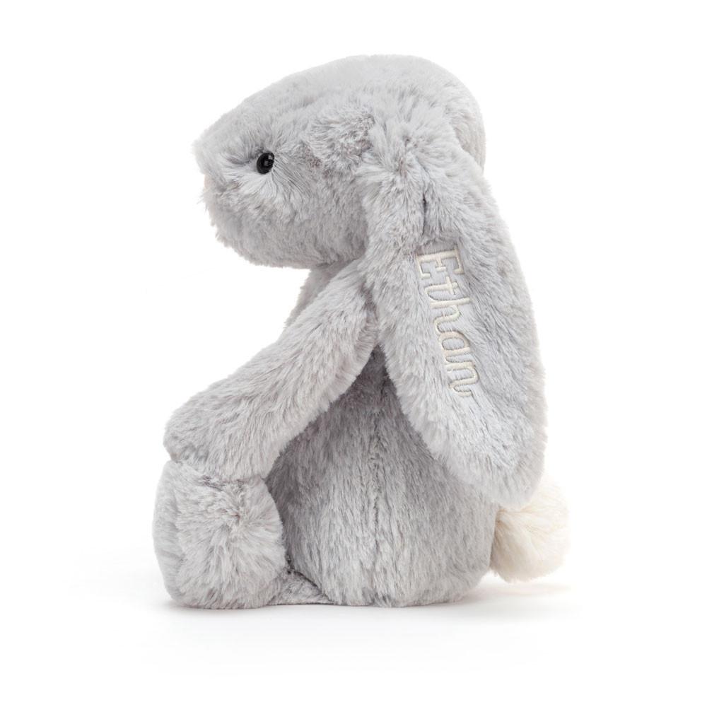 Pluszaki Jellycat Bashful Króliczek Medium,31cm x 12cm x 9cm Szare | Polska  QNSE-30692