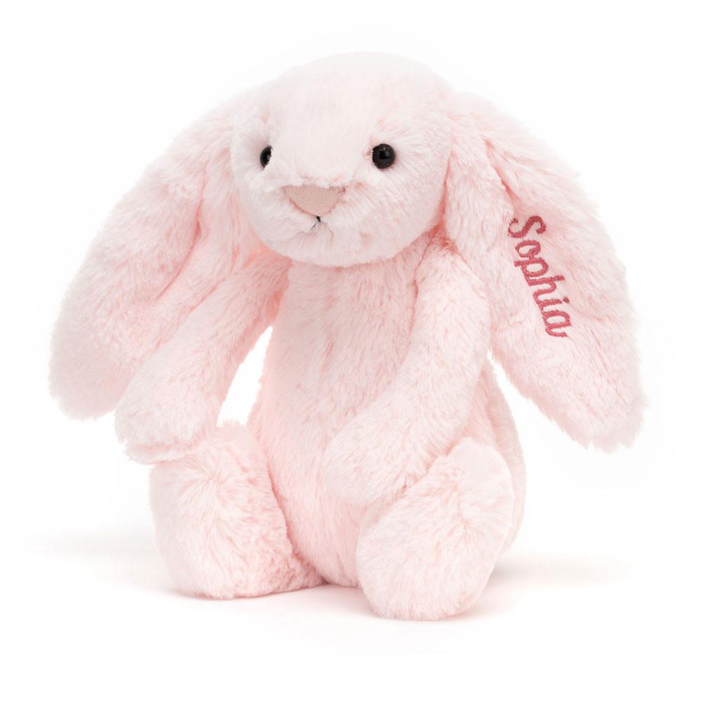 Pluszaki Jellycat Bashful Króliczek Medium,51cm x 21cm x 12cm Różowe | Polska  BNJC-75390