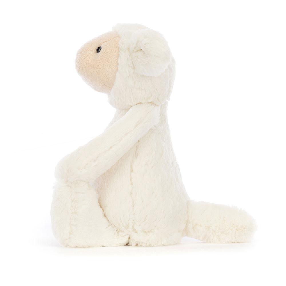 Pluszaki Jellycat Bashful Lamb,31cm x 12cm x 9cm Białe | Polska  KLPT-10485