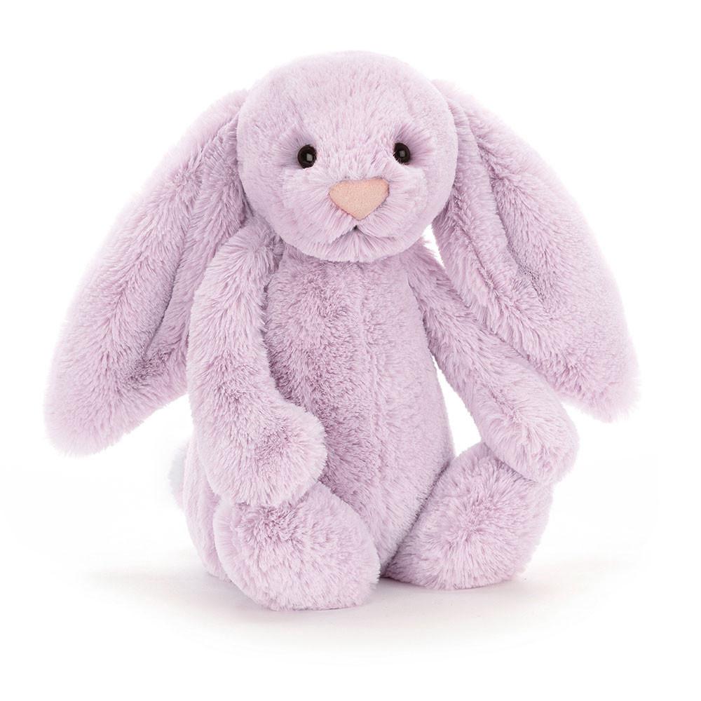 Pluszaki Jellycat Bashful Lilac Króliczek,31cm x 12cm x 9cm Fioletowe | Polska  TKCO-21084