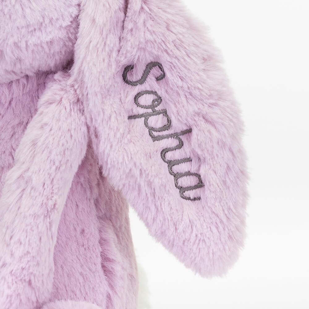 Pluszaki Jellycat Bashful Lilac Króliczek Medium,31cm x 12cm x 9cm Fioletowe | Polska  DEQS-94236