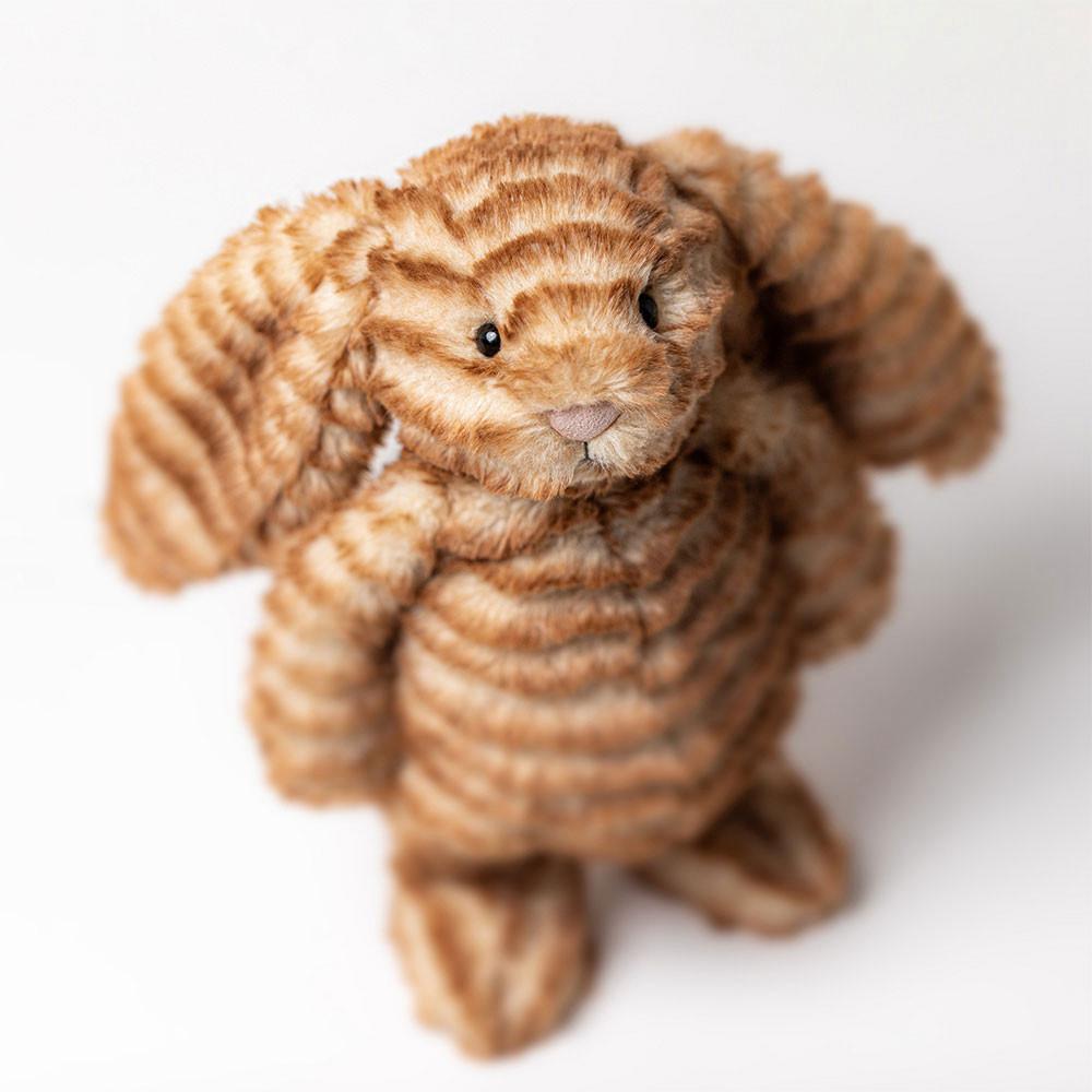 Pluszaki Jellycat Bashful Luxe Króliczek Juniper,31cm x 12cm x 9cm Brązowe | Polska  AJMC-03156