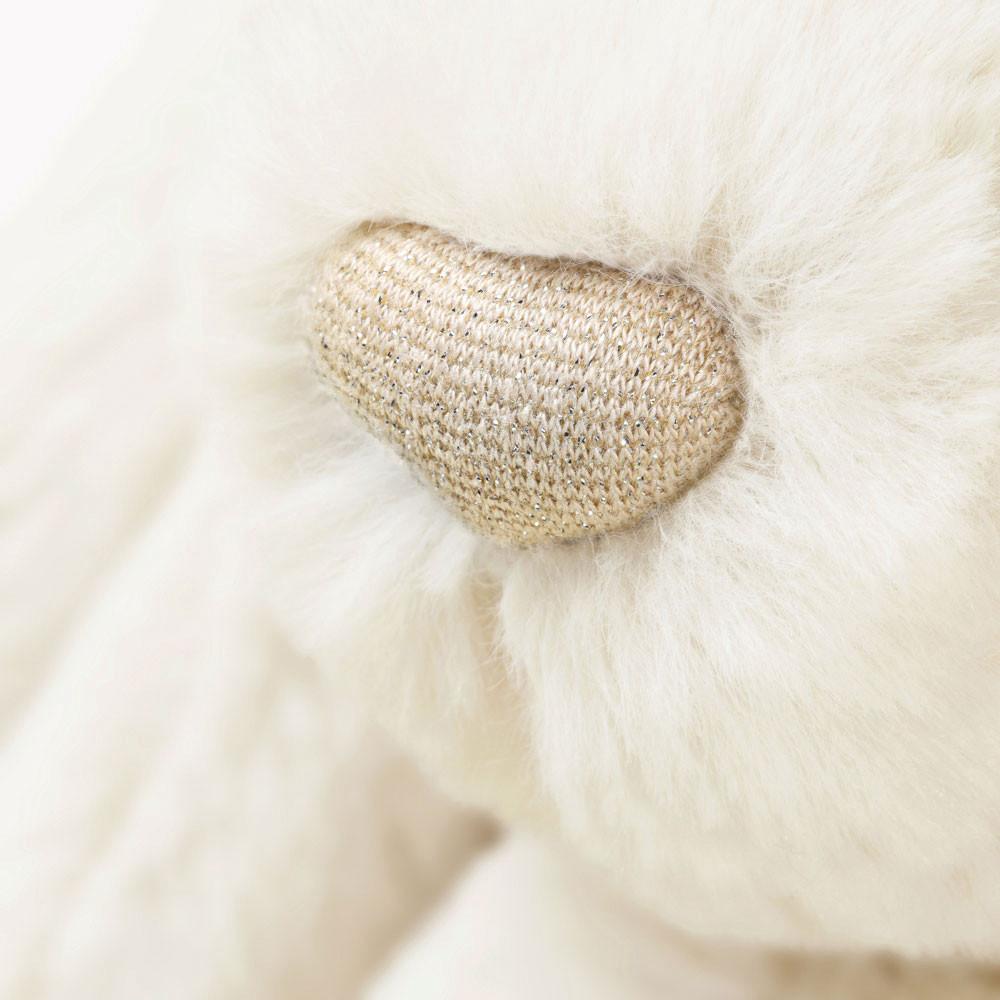Pluszaki Jellycat Bashful Luxe Króliczek Luna,31cm x 12cm x 9cm Białe | Polska  FIKC-52893