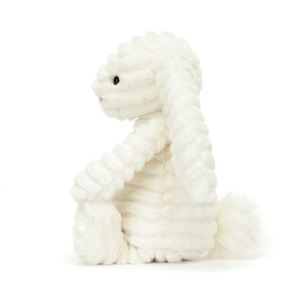 Pluszaki Jellycat Bashful Luxe Króliczek Nimbus,31cm x 12cm x 9cm Białe | Polska  PHME-85402