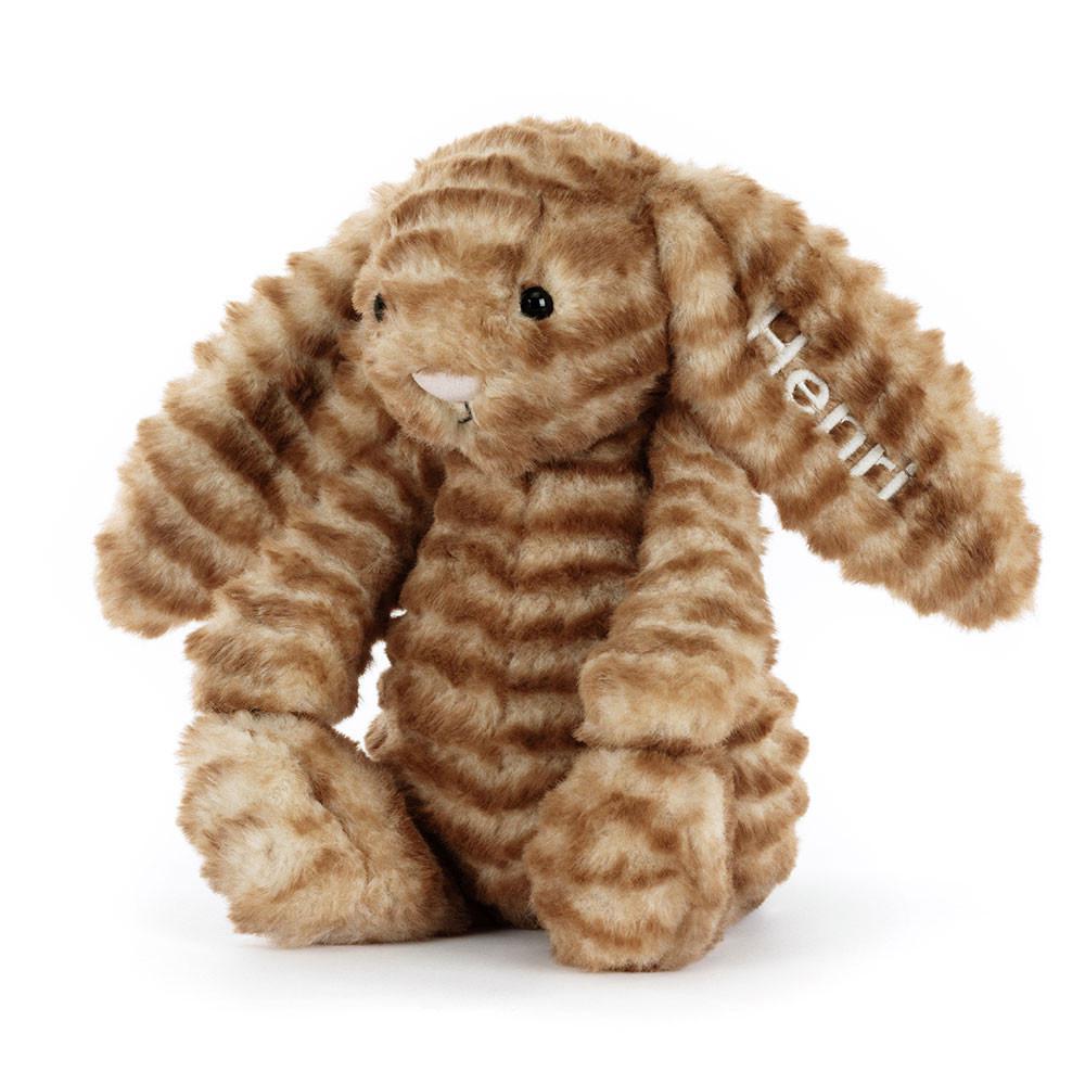 Pluszaki Jellycat Bashful Luxe Króliczek Juniper,31cm x 12cm x 9cm Brązowe | Polska  OGVL-03216