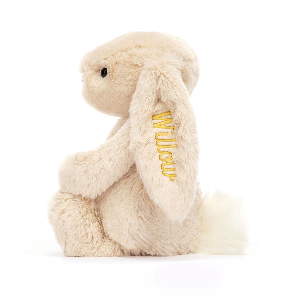 Pluszaki Jellycat Bashful Luxe Króliczek Willow Medium,31cm x 12cm x 9cm Beżowe | Polska  CKHO-39718