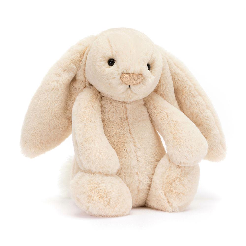 Pluszaki Jellycat Bashful Luxe Króliczek Willow,31cm x 12cm x 9cm Beżowe | Polska  QGHT-76403
