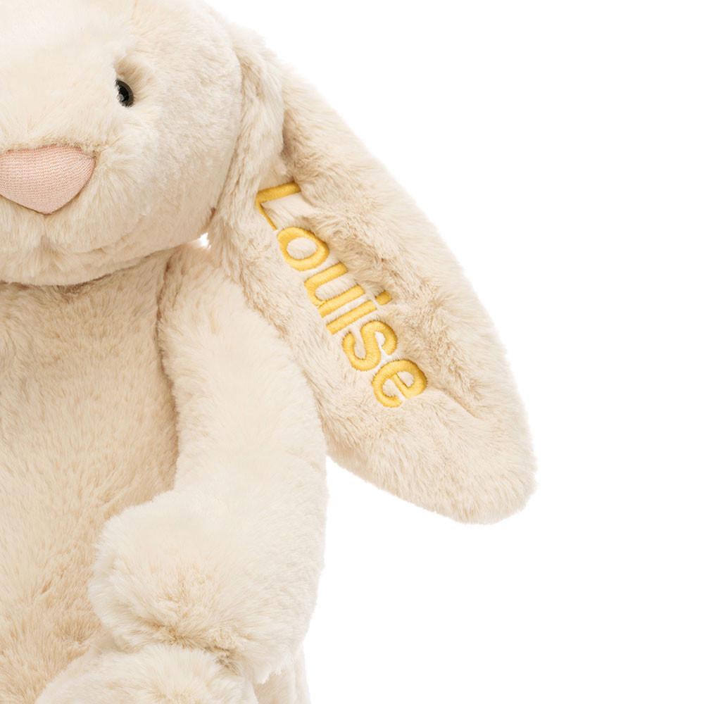 Pluszaki Jellycat Bashful Luxe Króliczek Willow Huge,51cm x 21cm x 12cm Beżowe | Polska  SRBE-93650