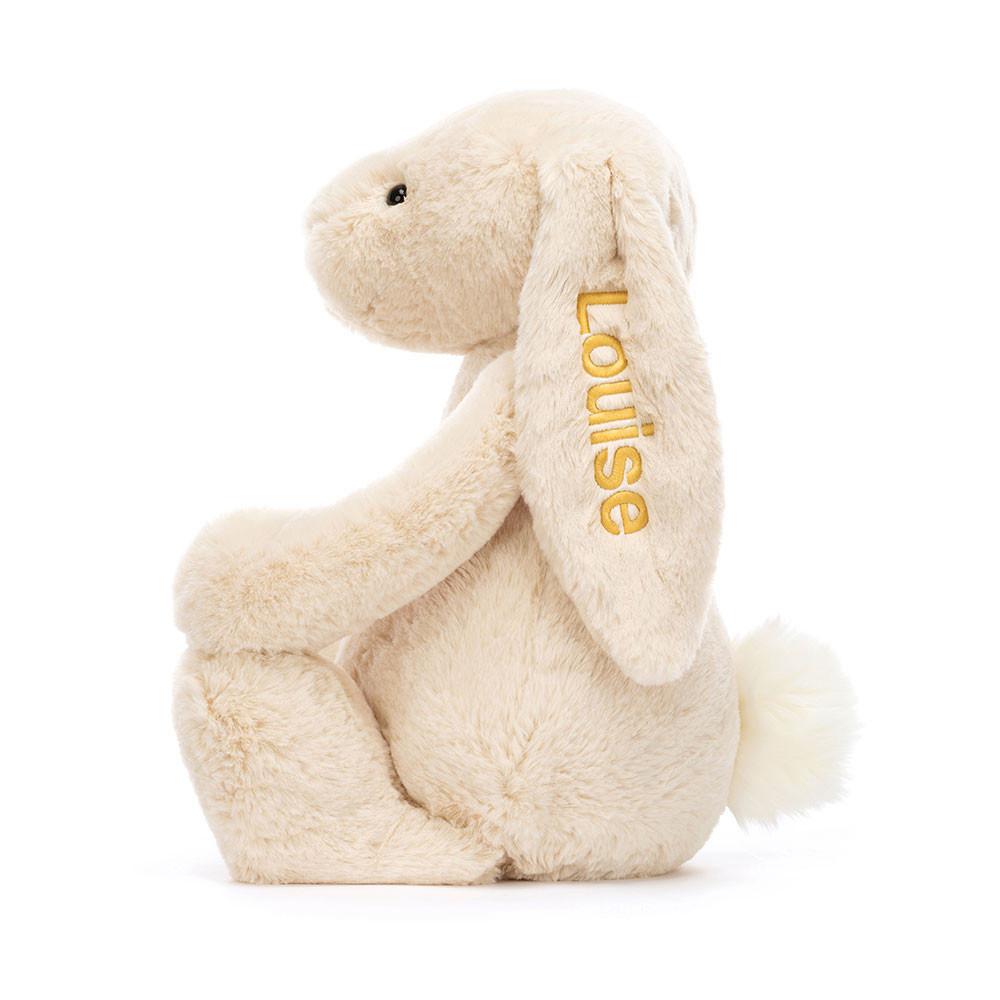 Pluszaki Jellycat Bashful Luxe Króliczek Willow Huge,51cm x 21cm x 12cm Beżowe | Polska  SRBE-93650