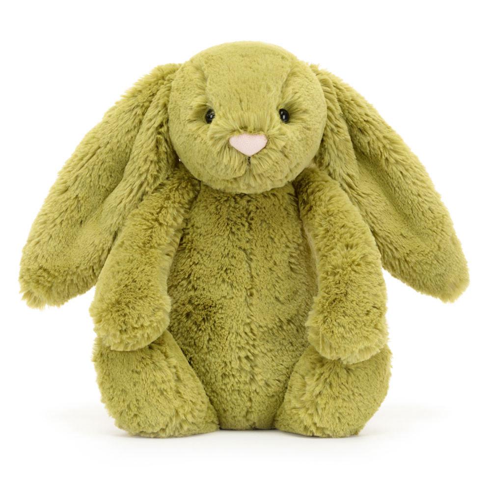 Pluszaki Jellycat Bashful Moss Króliczek,31cm x 12cm x 9cm Zielone | Polska  PUOZ-74512