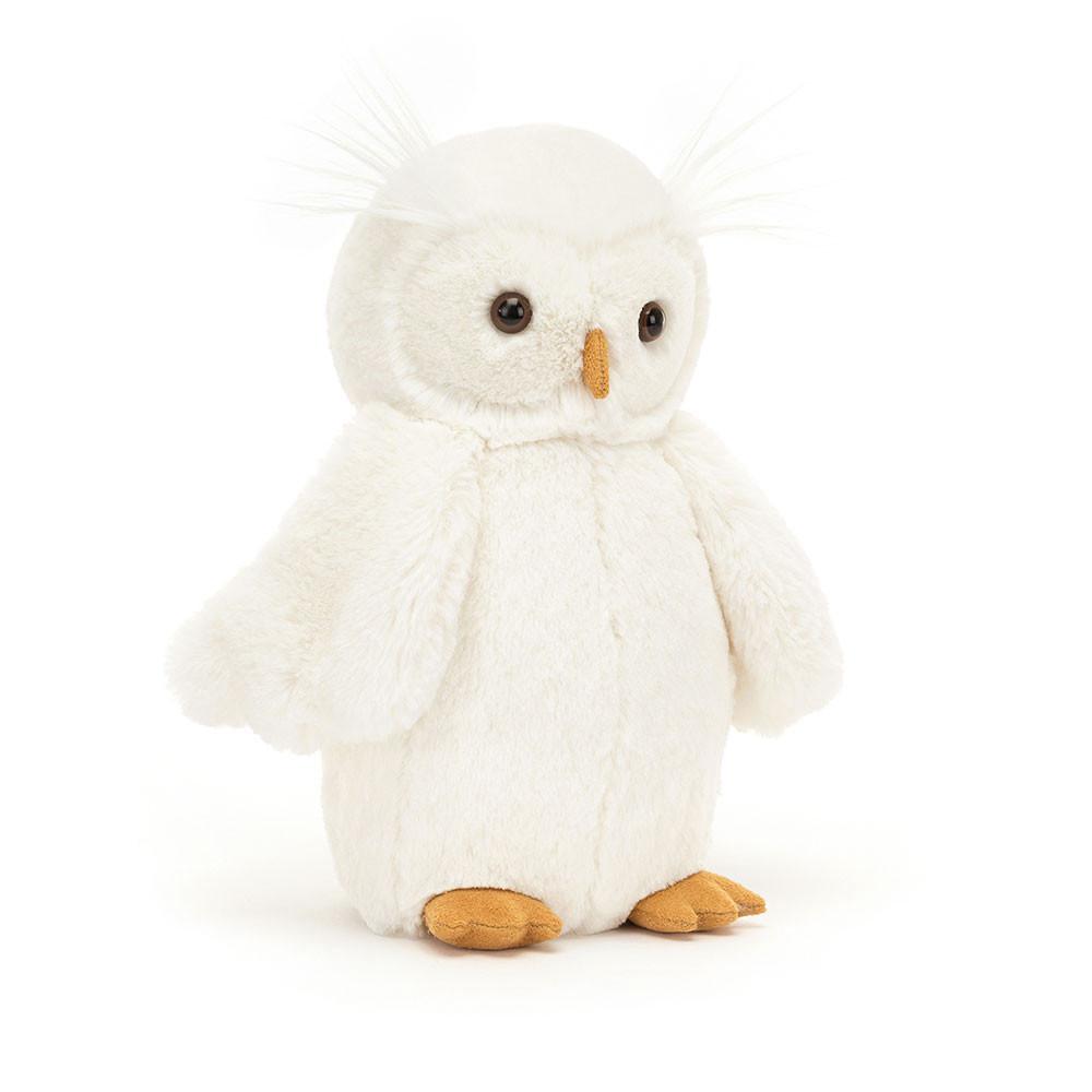 Pluszaki Jellycat Bashful Owl,27cm x 10cm x 10cm Białe | Polska  TNDK-57314