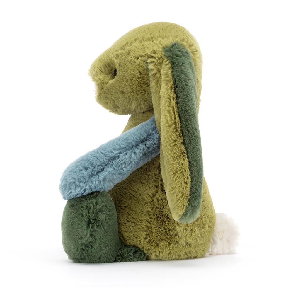 Pluszaki Jellycat Bashful Patchwork Basil Króliczek,31cm x 12cm x 9cm Zielone | Polska  WEJH-63415