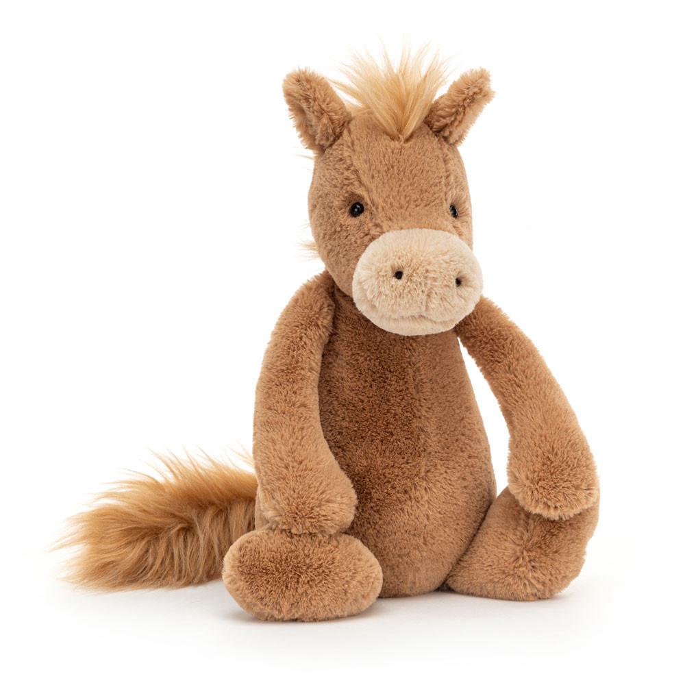 Pluszaki Jellycat Bashful Pony,31cm x 12cm x 9cm Brązowe | Polska  ACGL-38956