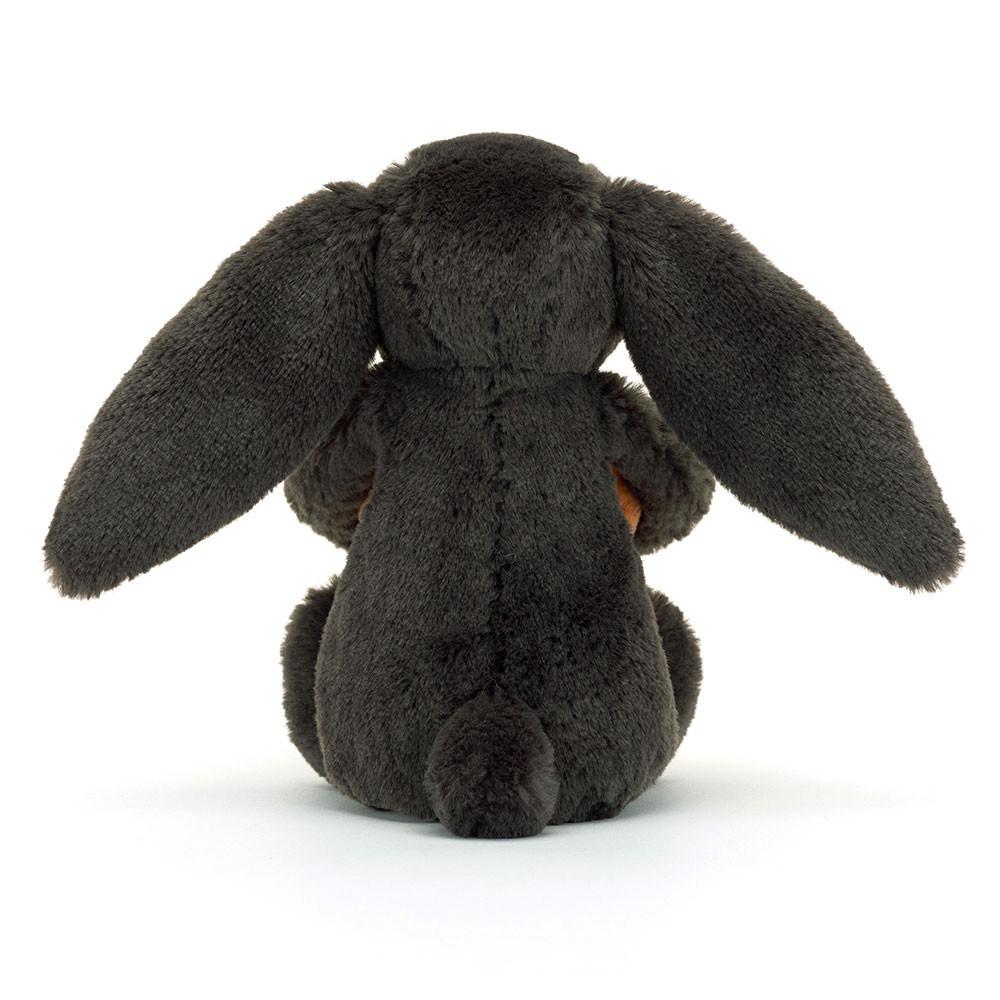 Pluszaki Jellycat Bashful Pumpkin Króliczek,31cm x 12cm x 9cm Czarne | Polska  IZEC-16274