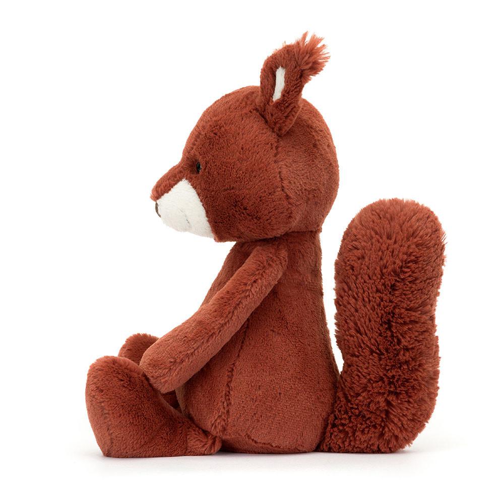 Pluszaki Jellycat Bashful Squirrel,31cm x 12cm x 9cm Czerwone | Polska  QZWO-10457