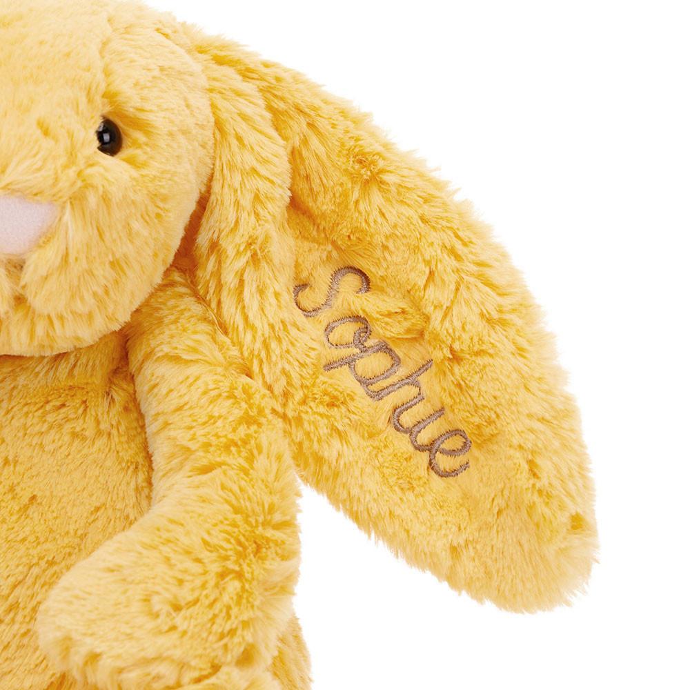 Pluszaki Jellycat Bashful Sunshine Króliczek Medium,31cm x 12cm x 9cm Żółte | Polska  BKRT-07835