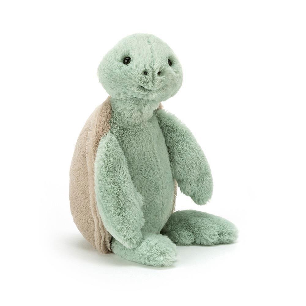 Pluszaki Jellycat Bashful Turtle,31cm x 12cm x 9cm Zielone | Polska  PKMX-37096