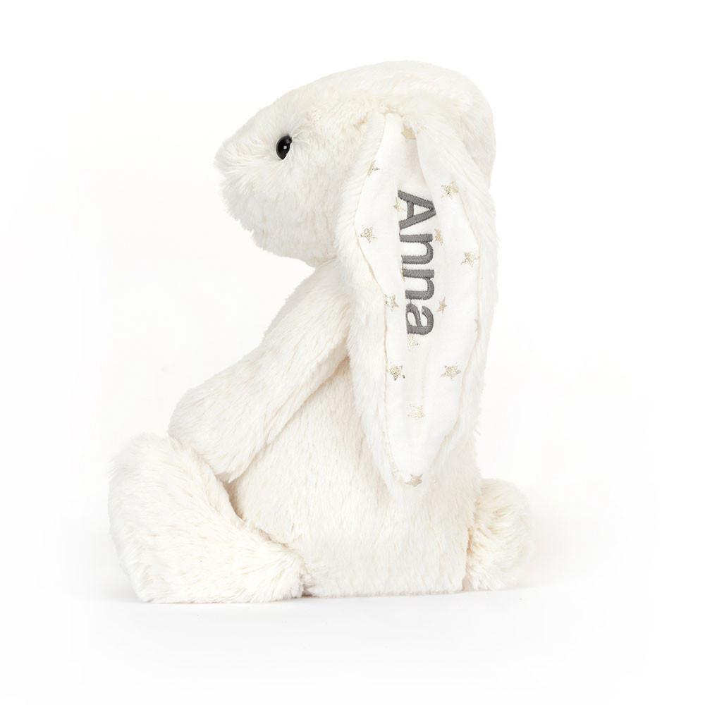 Pluszaki Jellycat Bashful Twinkle Króliczek Medium,31cm x 12cm x 9cm Białe | Polska  DANU-79235