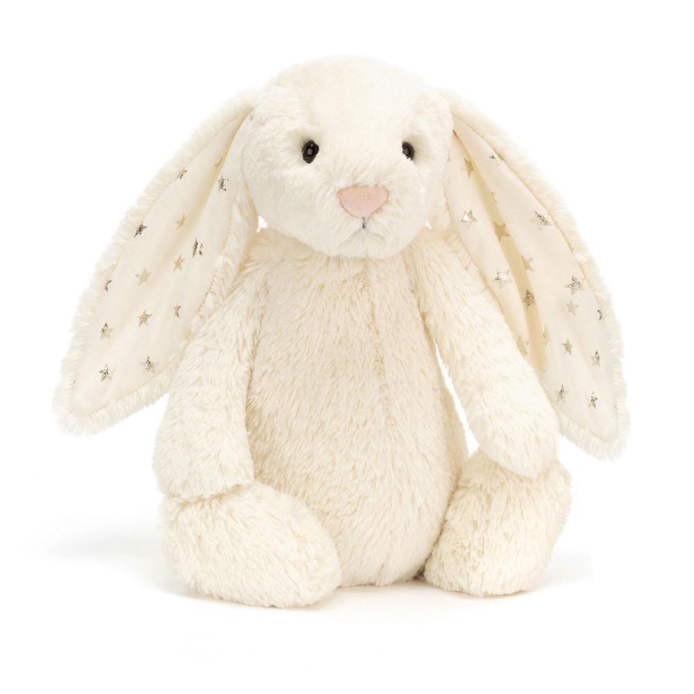 Pluszaki Jellycat Bashful Twinkle Króliczek,31cm x 12cm x 9cm Białe | Polska  XYAN-32915