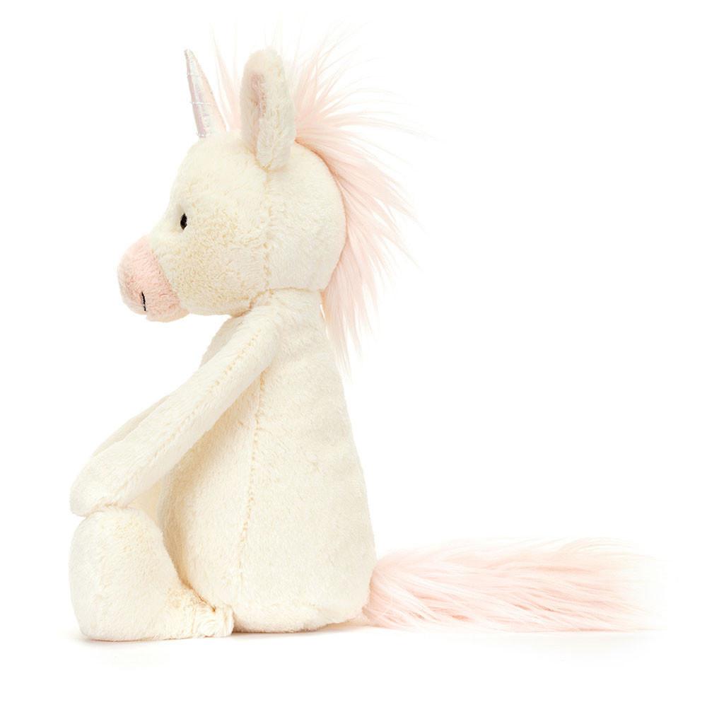 Pluszaki Jellycat Bashful Unicorn,31cm x 12cm x 9cm Kremowe | Polska  PJNB-12538