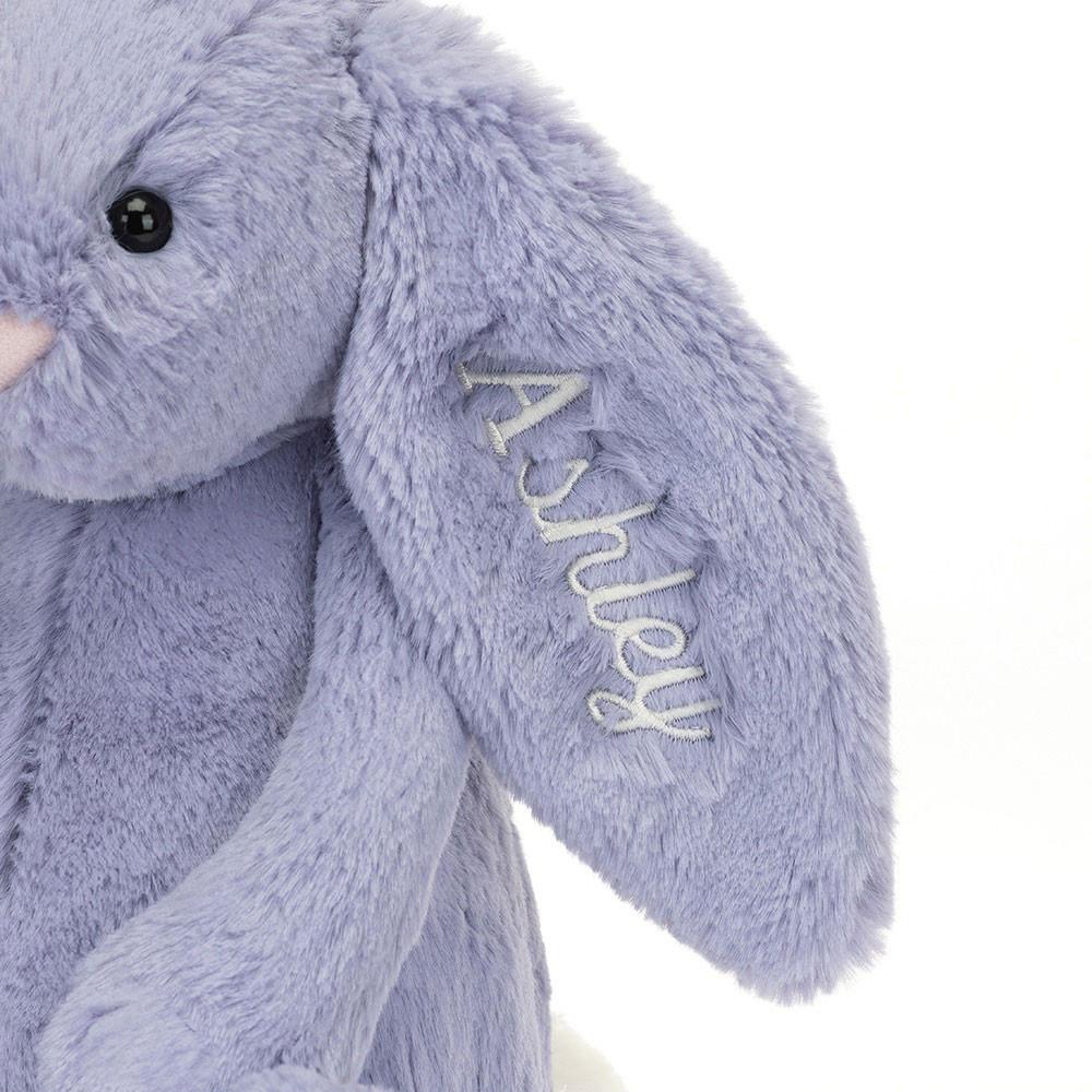 Pluszaki Jellycat Bashful Viola Króliczek Medium,31cm x 12cm x 9cm Fioletowe | Polska  GLUV-74853