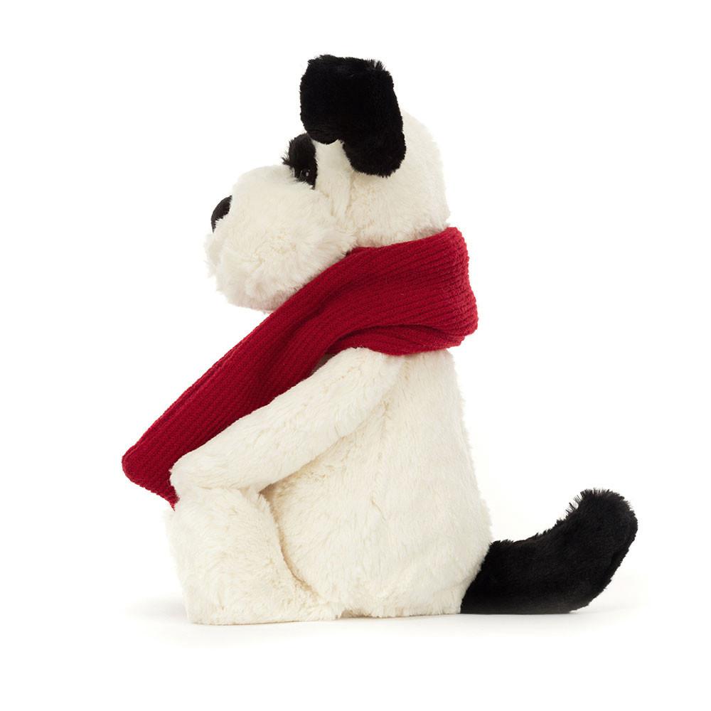 Pluszaki Jellycat Bashful Winter Puppy,31cm x 12cm x 9cm Białe | Polska  LNKQ-49862