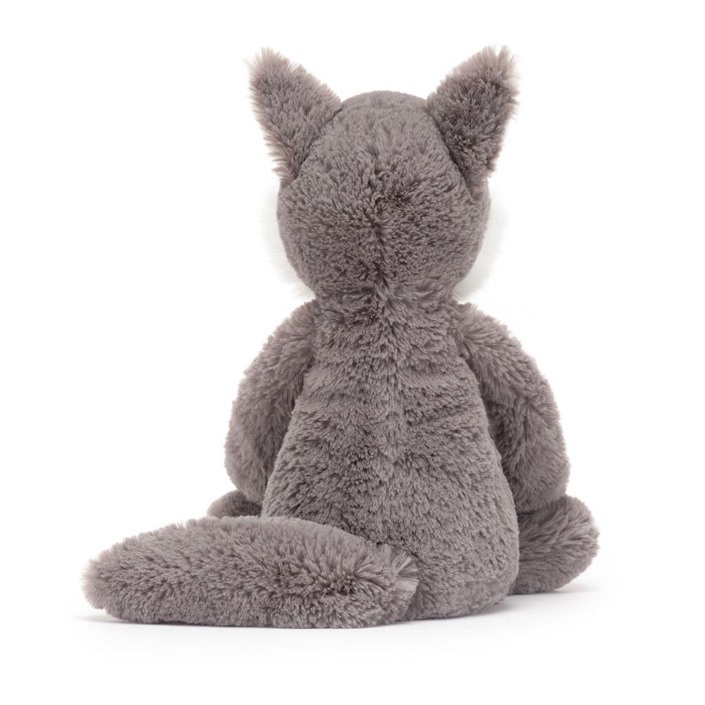 Pluszaki Jellycat Bashful Wolf,31cm x 12cm x 9cm Szare | Polska  ADQS-19703