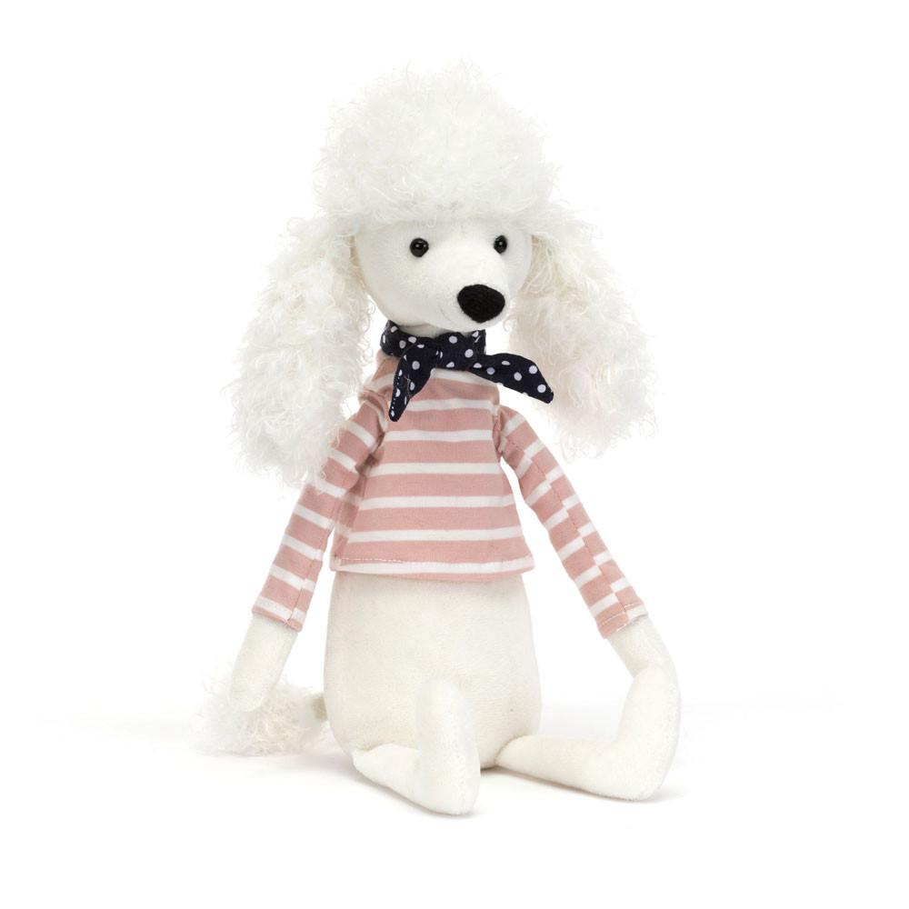 Pluszaki Jellycat Beatnik Buddy Poodle,11.8in x 2.8in x 2in Białe | Polska  MJIQ-47593