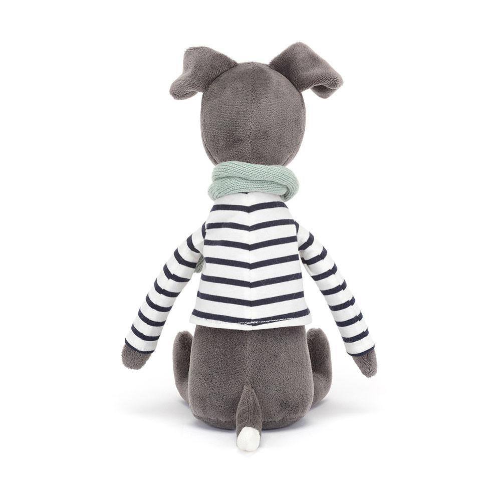 Pluszaki Jellycat Beatnik Buddy Whippet,11.8in x 2.8in x 2in Szare | Polska  VNTF-69457