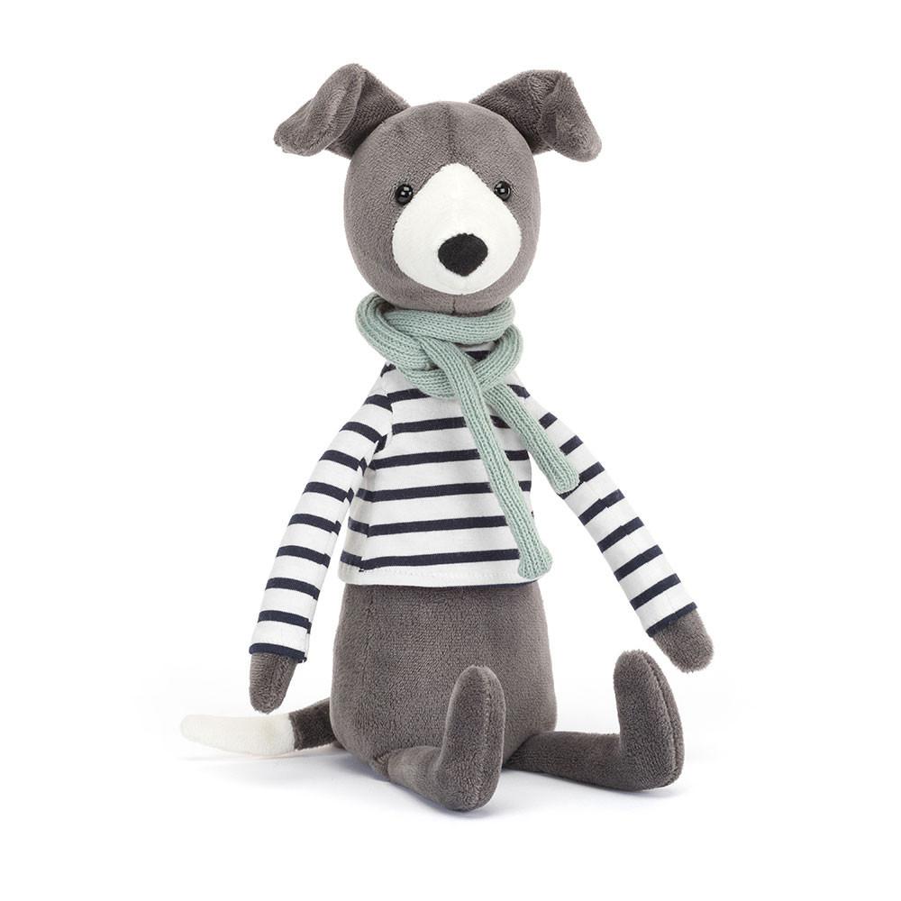 Pluszaki Jellycat Beatnik Buddy Whippet,11.8in x 2.8in x 2in Szare | Polska  VNTF-69457