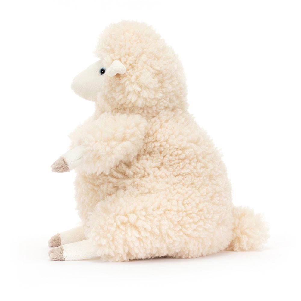Pluszaki Jellycat Bibbly Bobbly Sheep,36cm x 22cm x 20cm Białe | Polska  UNOV-61428