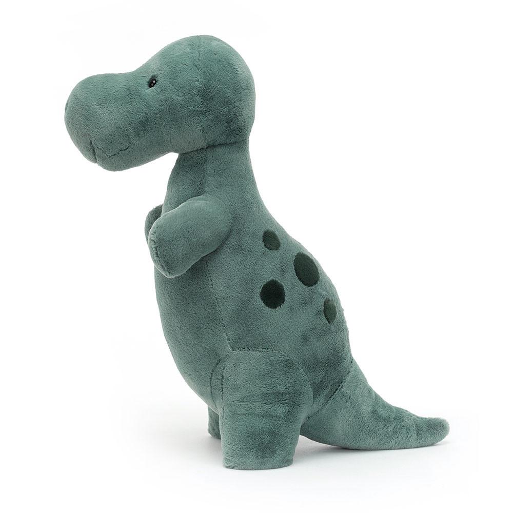 Pluszaki Jellycat Big Spottie T-Rex,17.7in x 5.9in x 9.1in Zielone | Polska  MIUS-13792