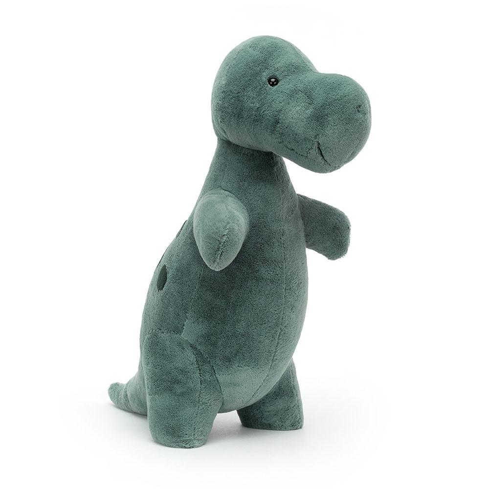 Pluszaki Jellycat Big Spottie T-Rex,17.7in x 5.9in x 9.1in Zielone | Polska  MIUS-13792