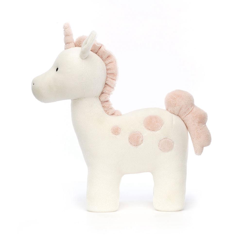 Pluszaki Jellycat Big Spottie Unicorn,42cm x 15cm x 23cm Białe | Polska  PEZD-80316