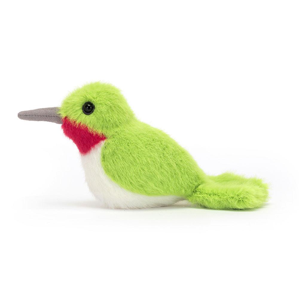 Pluszaki Jellycat Birdling Hummingbird,10cm x 6cm x 9cm Zielone | Polska  FEBA-25196