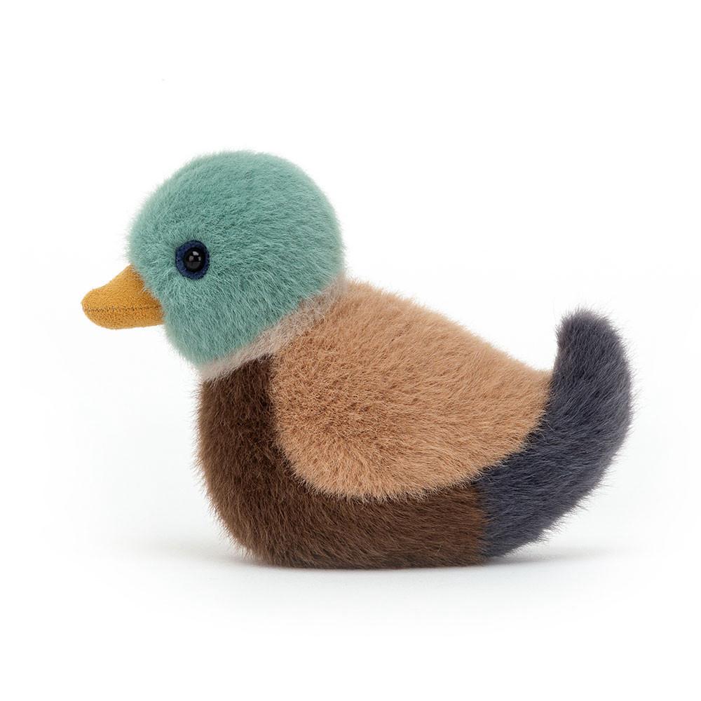 Pluszaki Jellycat Birdling Mallard,10cm x 7cm x 9cm Brązowe | Polska  ESGW-92813