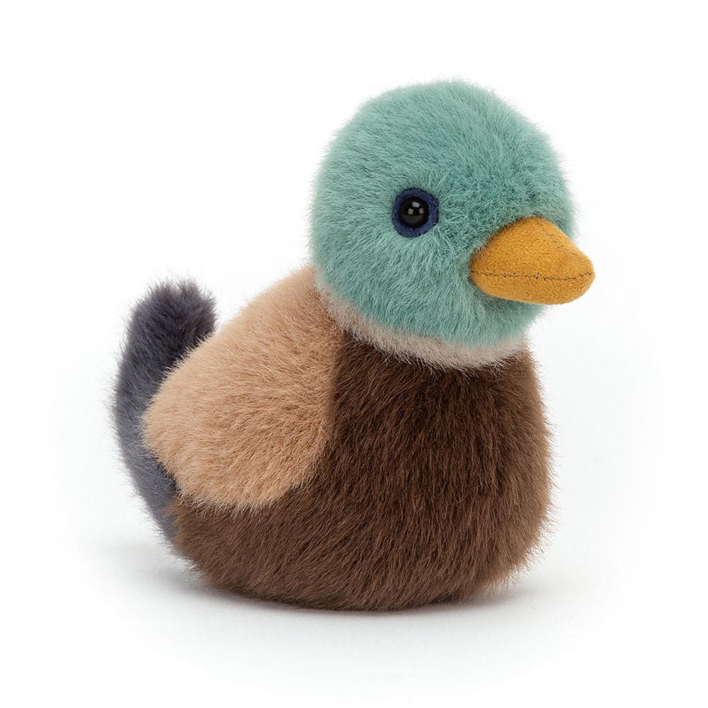 Pluszaki Jellycat Birdling Mallard,10cm x 7cm x 9cm Brązowe | Polska  ESGW-92813
