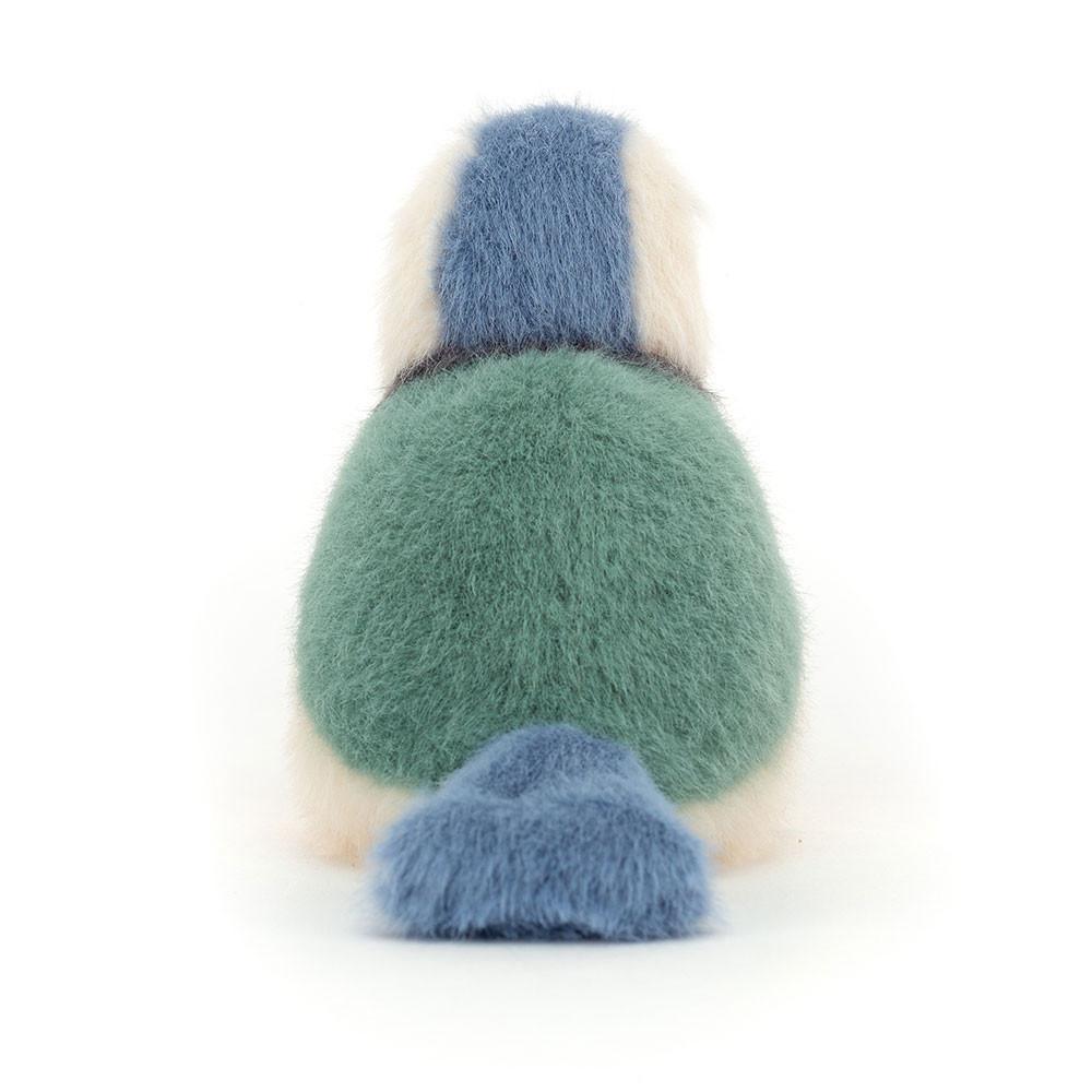 Pluszaki Jellycat Birdling Tit,10cm x 7cm x 9cm Niebieskie | Polska  EMIH-74198