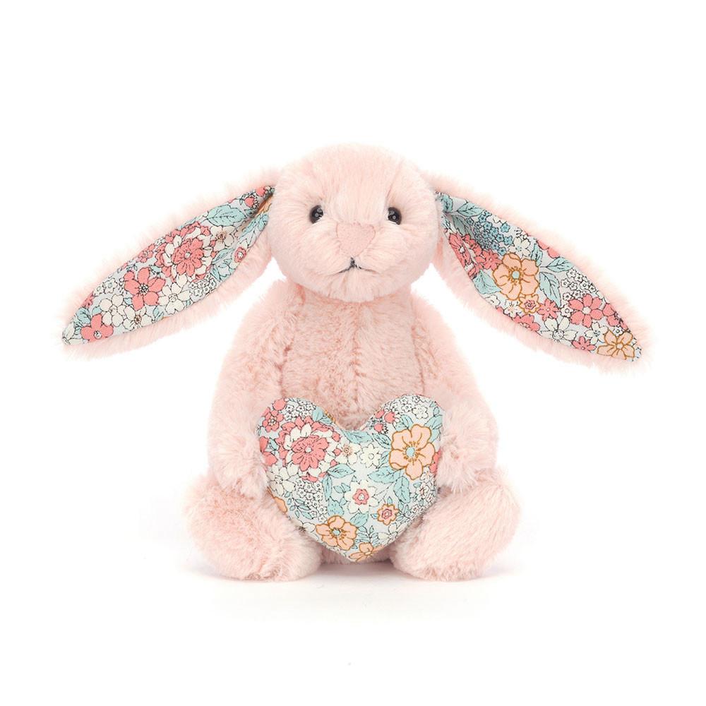 Pluszaki Jellycat Blossom Heart Króliczek,15cm x 8cm x 6cm Różowe | Polska  ZPQM-93612