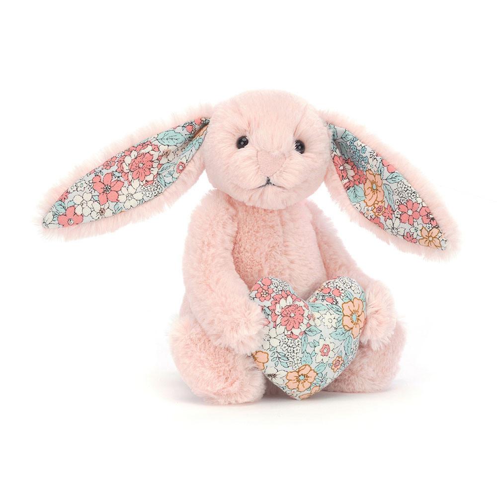 Pluszaki Jellycat Blossom Heart Króliczek,15cm x 8cm x 6cm Różowe | Polska  ZPQM-93612