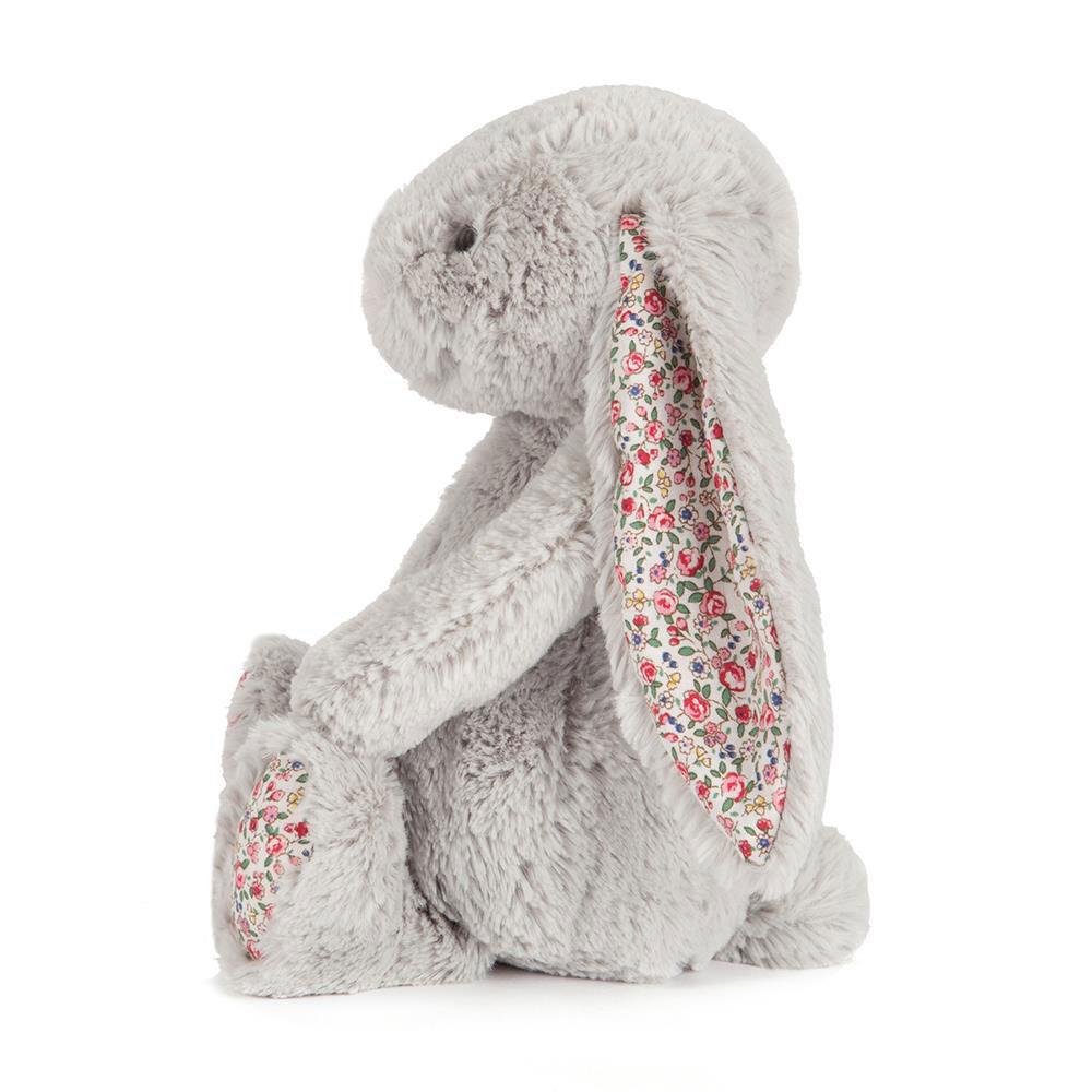 Pluszaki Jellycat Blossom Króliczek,31cm x 12cm x 9cm Szare | Polska  UAZL-80712