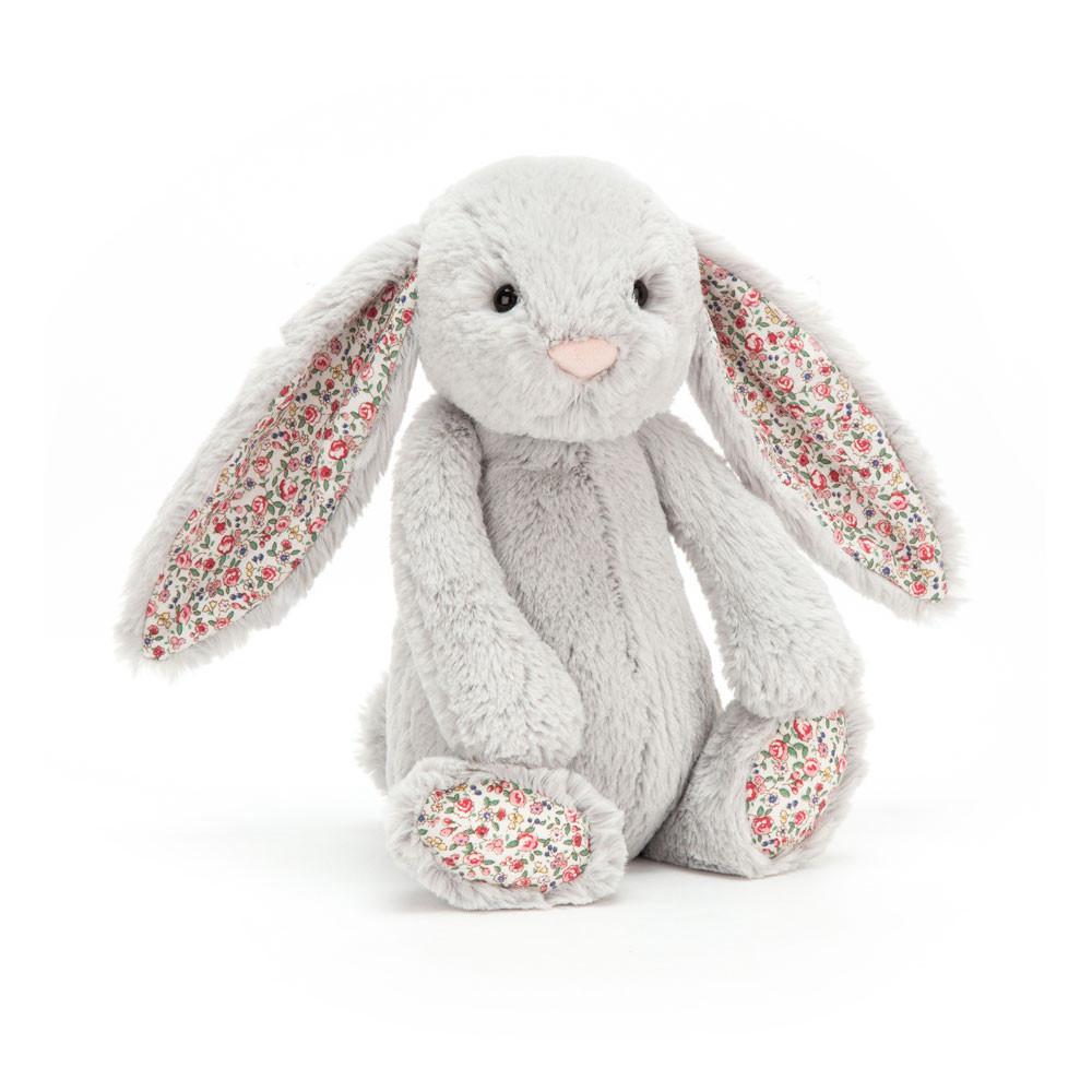 Pluszaki Jellycat Blossom Króliczek,31cm x 12cm x 9cm Szare | Polska  UAZL-80712