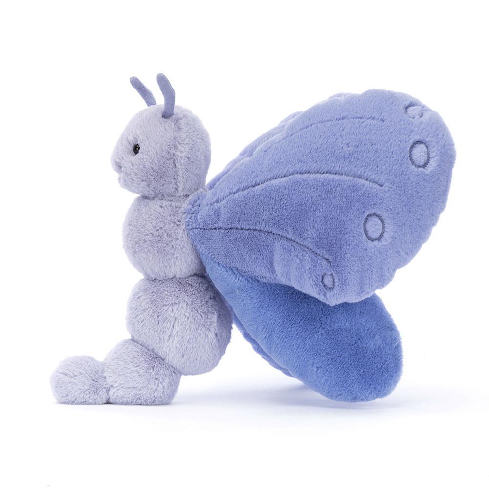 Pluszaki Jellycat Bluebell Butterfly,23cm x 32cm x 6cm Niebieskie | Polska  RUEX-53860