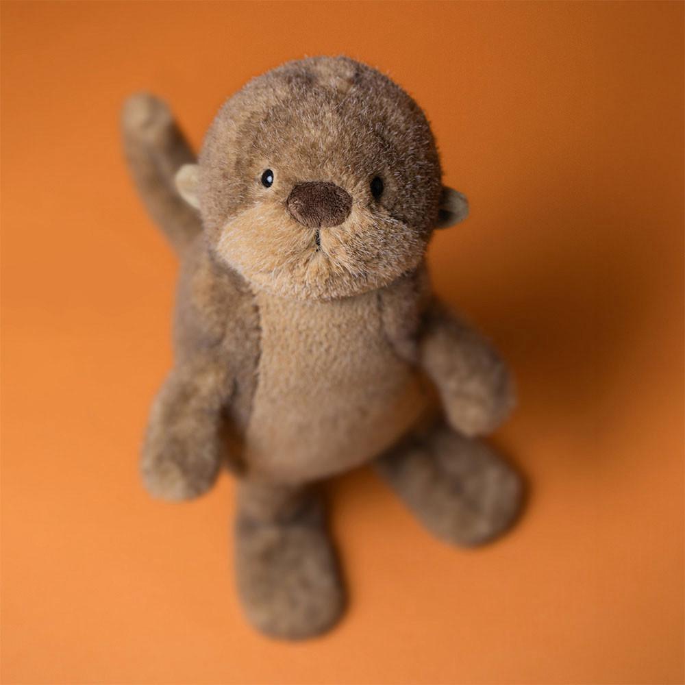Pluszaki Jellycat Brooke Otter,33cm x 10cm x 20cm Brązowe | Polska  RFCG-39502