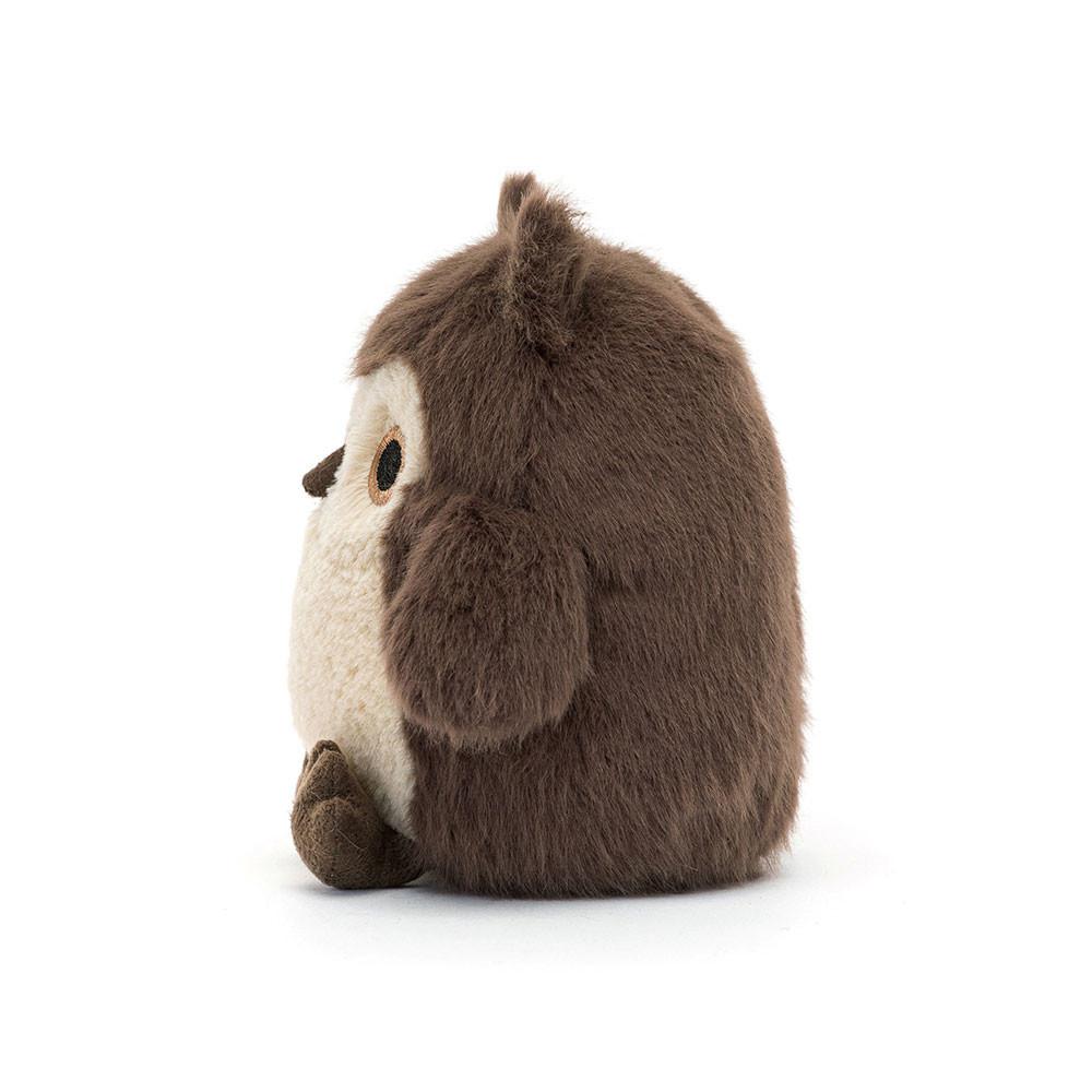 Pluszaki Jellycat Brown Owling,11cm x 7cm x 6cm Brązowe | Polska  VYHP-30859